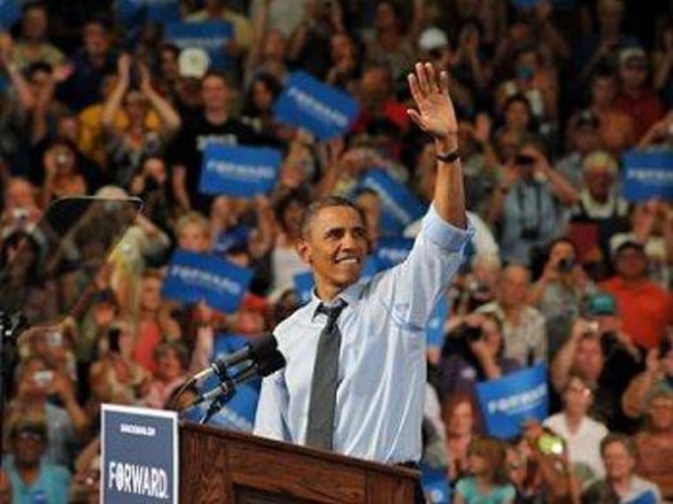 Obama yesterday in Grand Junction, Colorado.