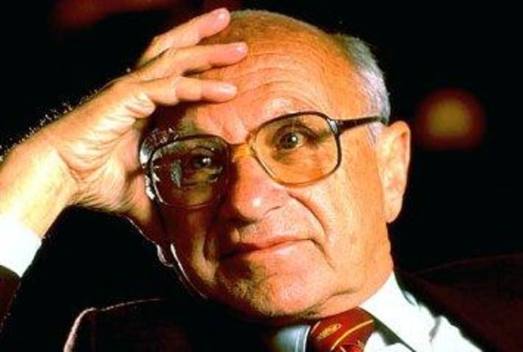 Iconic Republican economist Milton Friedman