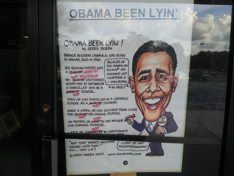 Just another sign in a Republican window
