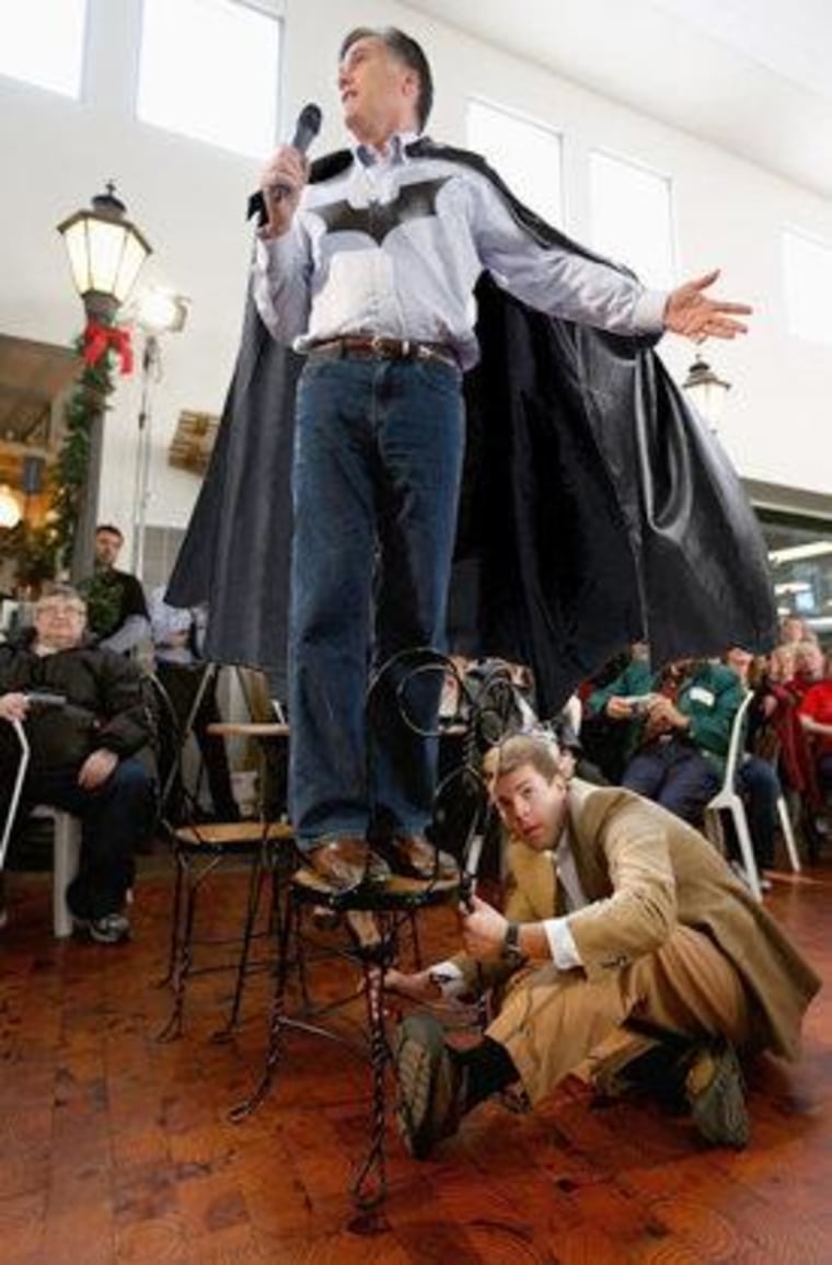 Let them eat cape: Bat-Romney rises