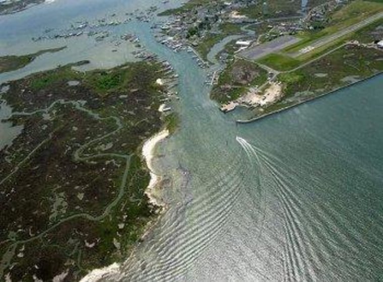 Rising sea levels threaten to swallow inhabited Virginia islands.
