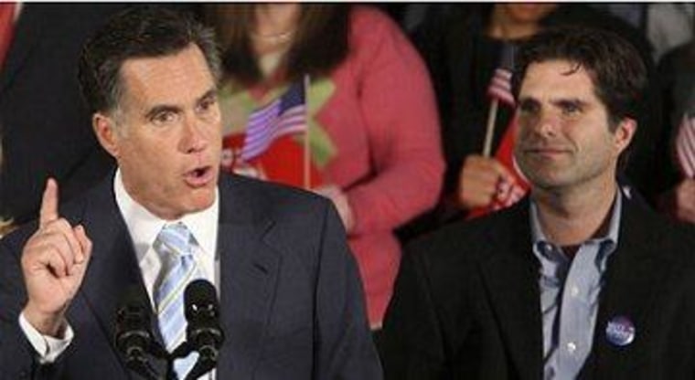 Mitt and Tagg Romney