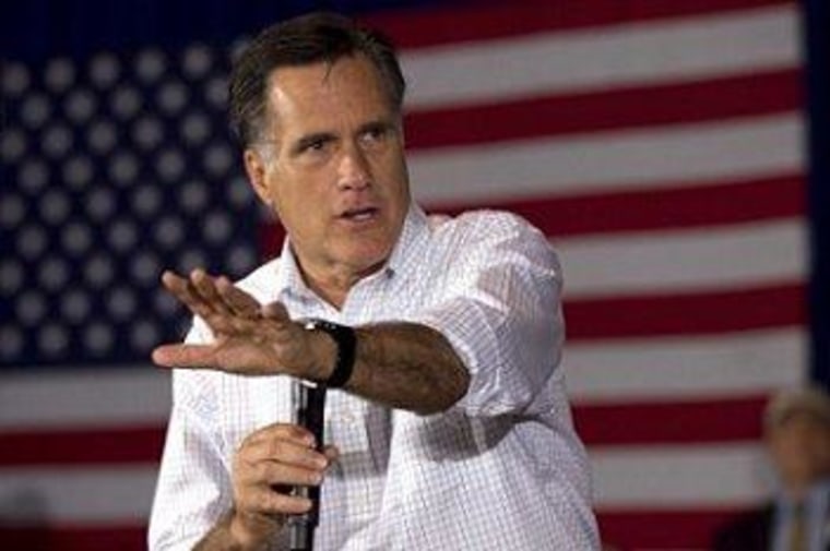 Mitt Romney often keeps the truth at arm's length.