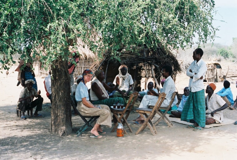 Maddow elder Muhumed Kheyr tells the history of Maddow village. January 16, 1988.