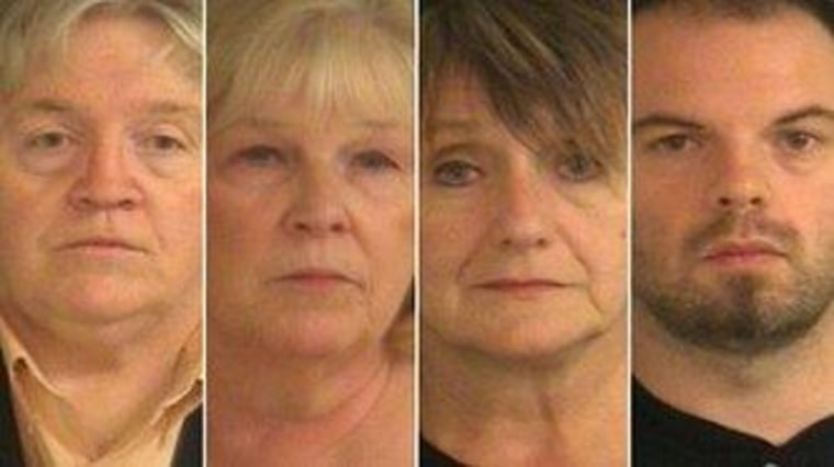 Mugshots of four Indiana Dems charged with fraud in a 2008 primary.