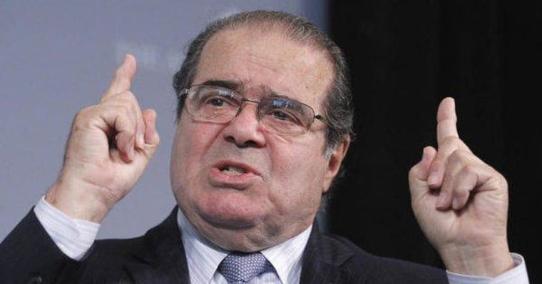 Never give Antonin Scalia too much credit