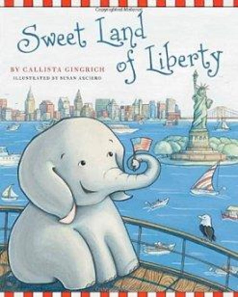 Callista Gingrich's book, \"Sweet Land of Liberty.\"