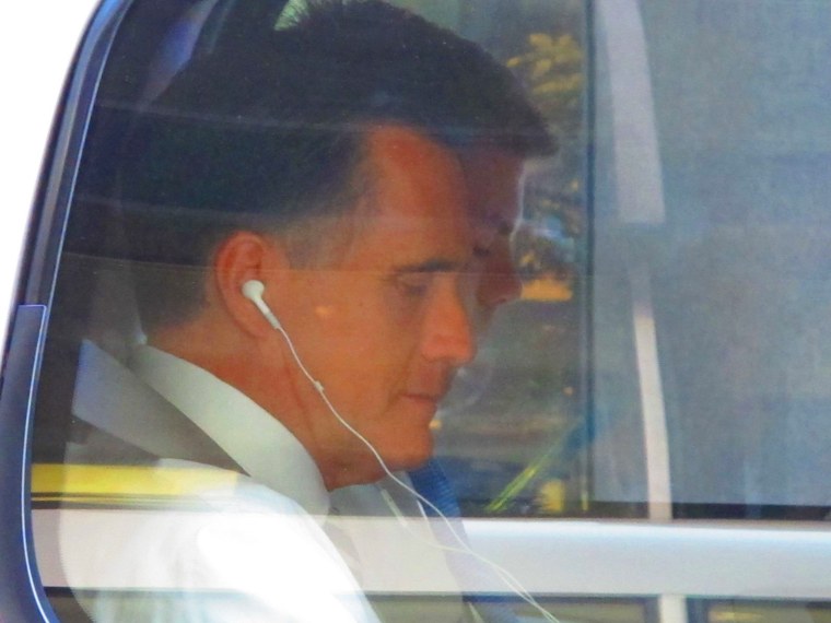 Outside our windows: Mitt Romney