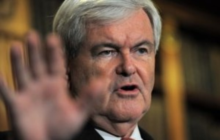 Gingrich intends to stick around for a long while.