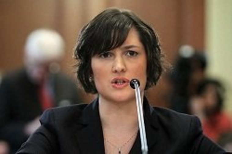 Today in hyperbole: If it's Sandra Fluke and liberals, Sharia law must be at hand