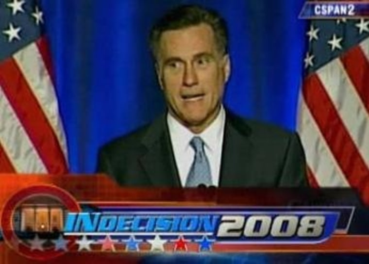 Romney's CPAC '08 message