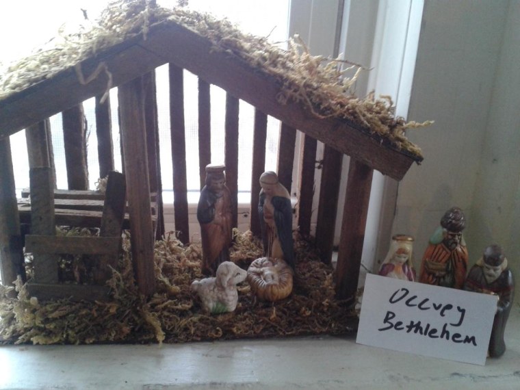 Occupy the manger