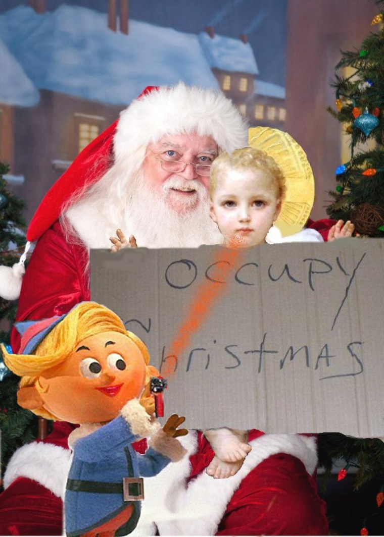 Occupy Christmas, with punchline