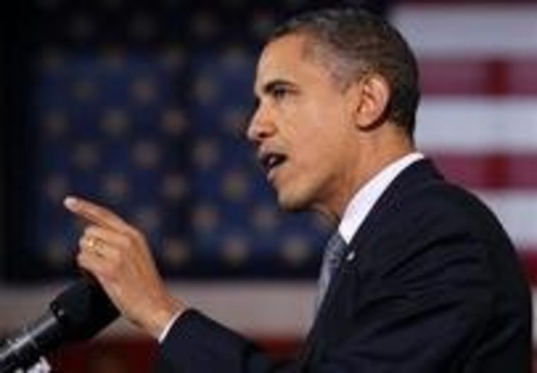 President Obama talks 99 percent