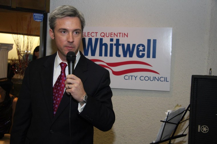 Jackson City Councilor Quentin Whitwell will let you know when it's OK to occupy.