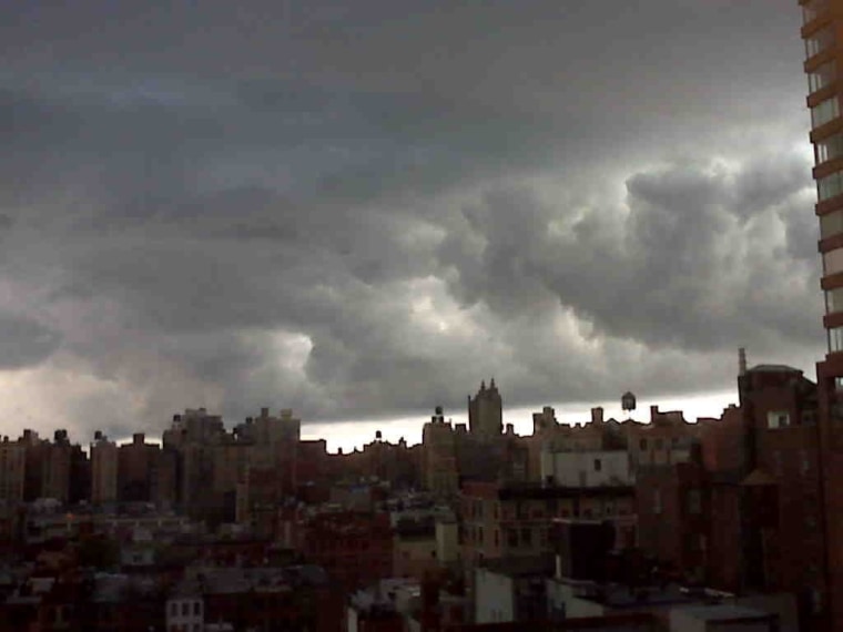 Andy Dallos sent this picture from the Upper West Side -- different neighborhood, same weather.