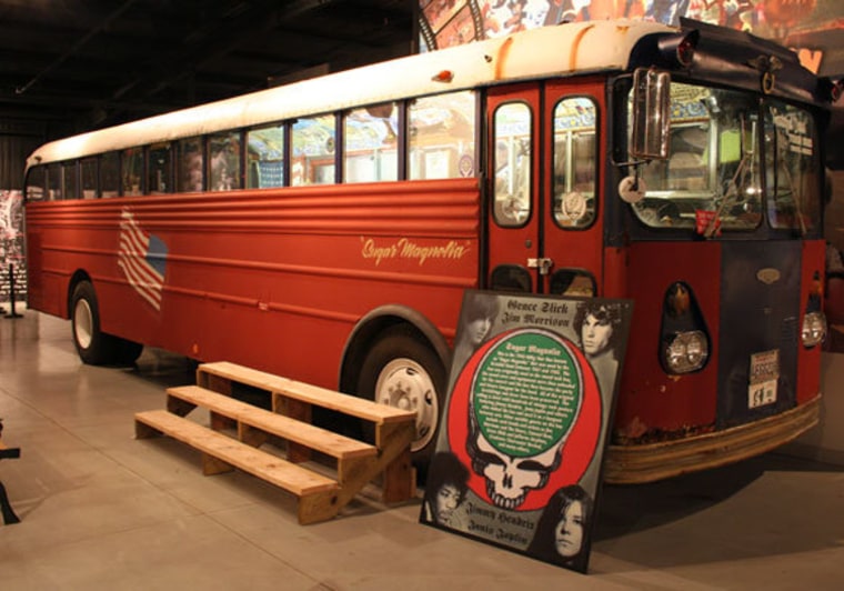 Just because it (probably) doesn't run anymore, doesn't mean the Grateful Dead tour bus lacks style.