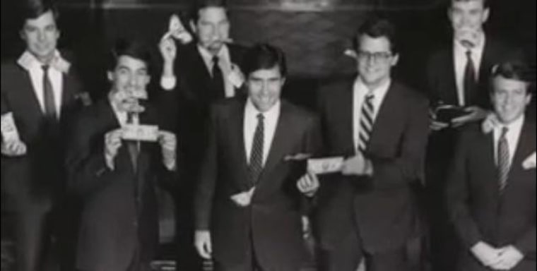 Mitt Romney back in his days working at Bain Capital