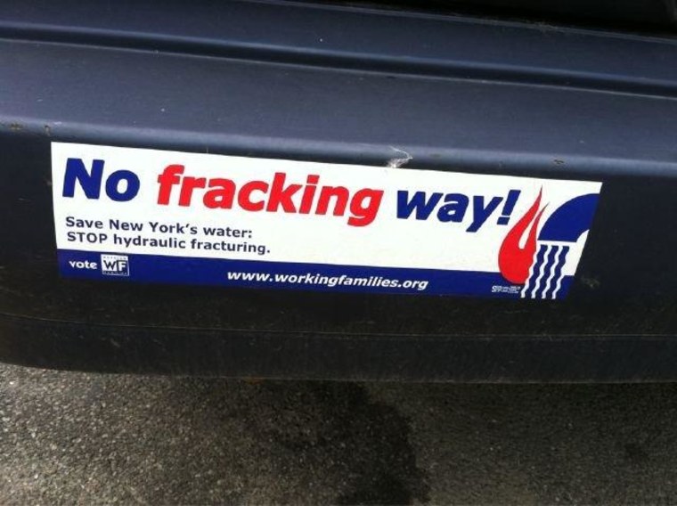 New York state of fracking