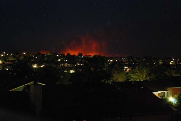 Pic from you: The fires in New Mexico