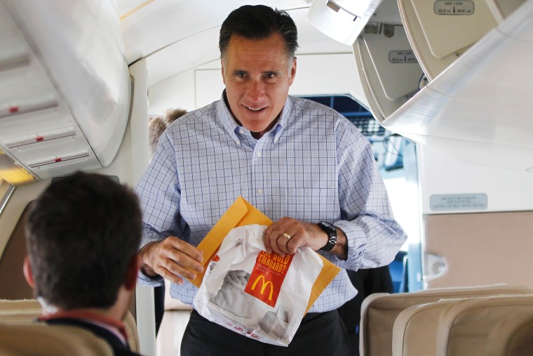 Romney's own personal food stamp