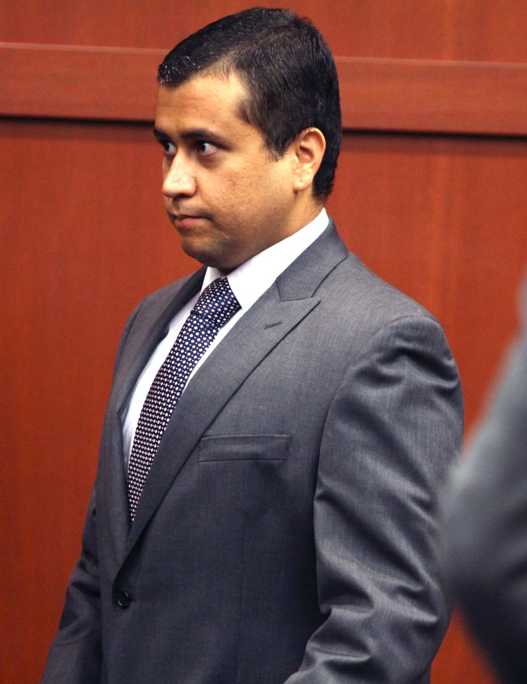 George Zimmerman at his most recent bond hearing.