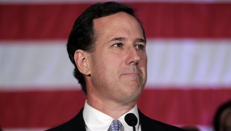 Santorum suspends campaign 'we were winning'