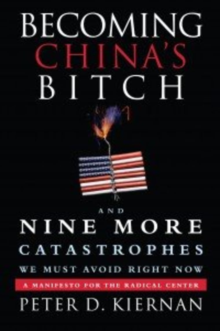 An excerpt from Peter Kiernan's new book \"Becoming China's B**ch\"