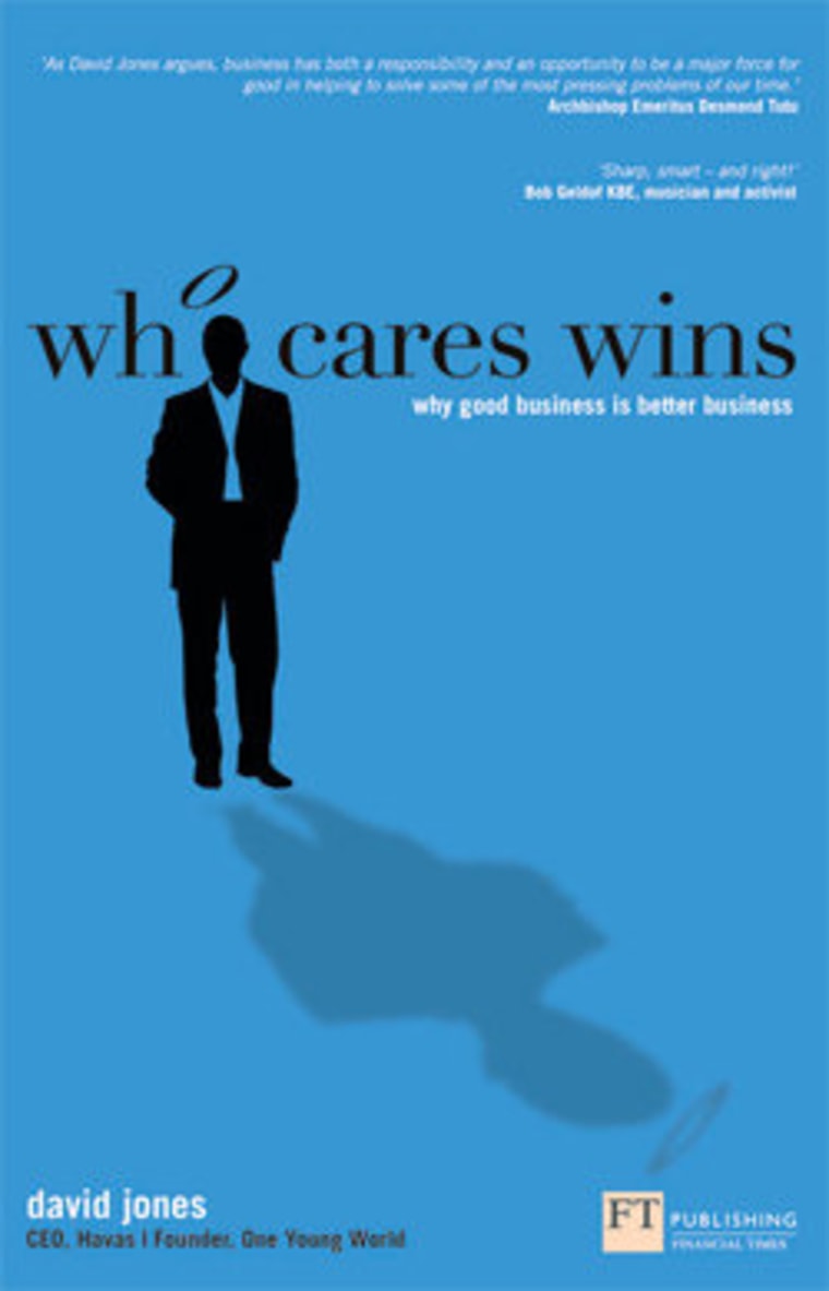 An excerpt from David Jones' book \"Who Cares Wins\"