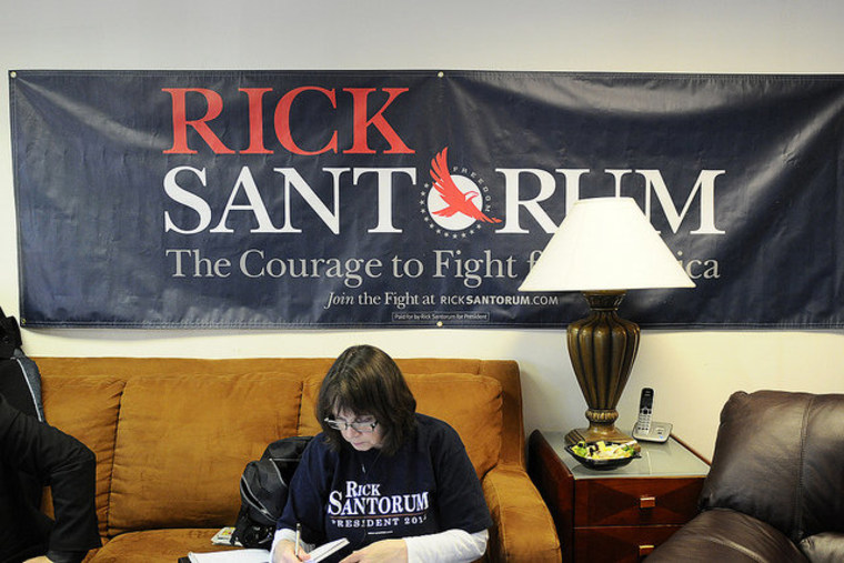 Morning Joe stops by Santorum's South Carolina headquarters