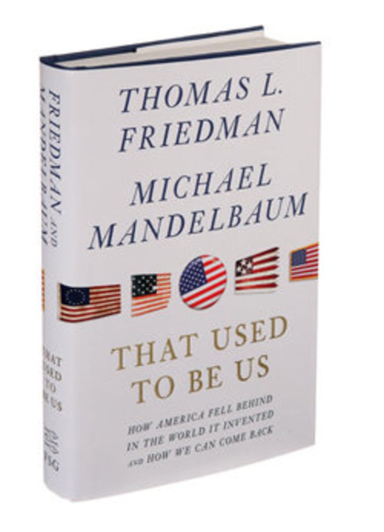 Audio excerpt for Thomas Friedman's 'That Used to Be Us'