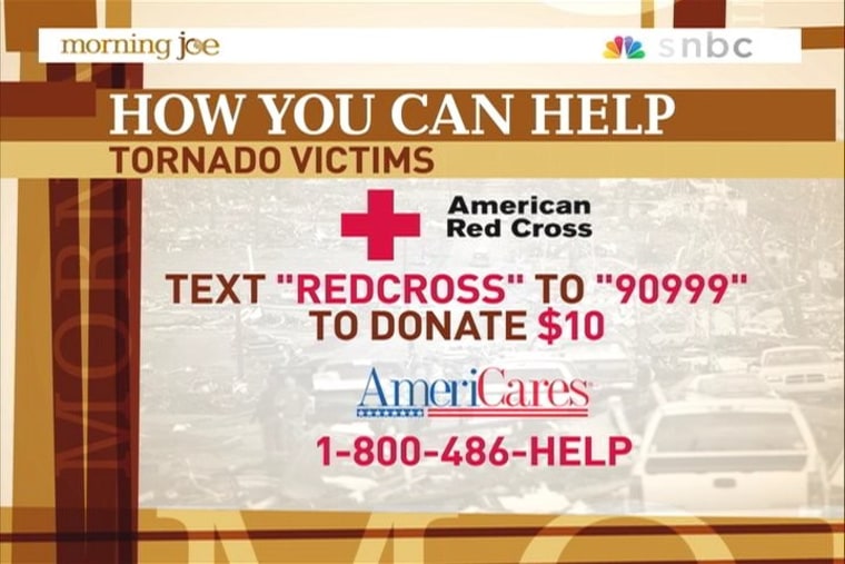 If you're looking to help in Joplin, Mo. here's how
