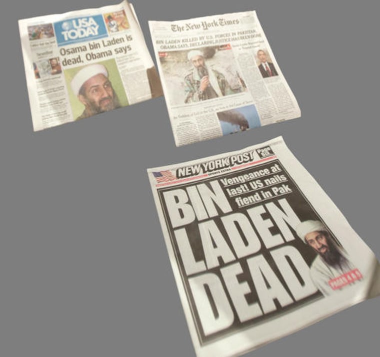 The District: the bin Laden photo