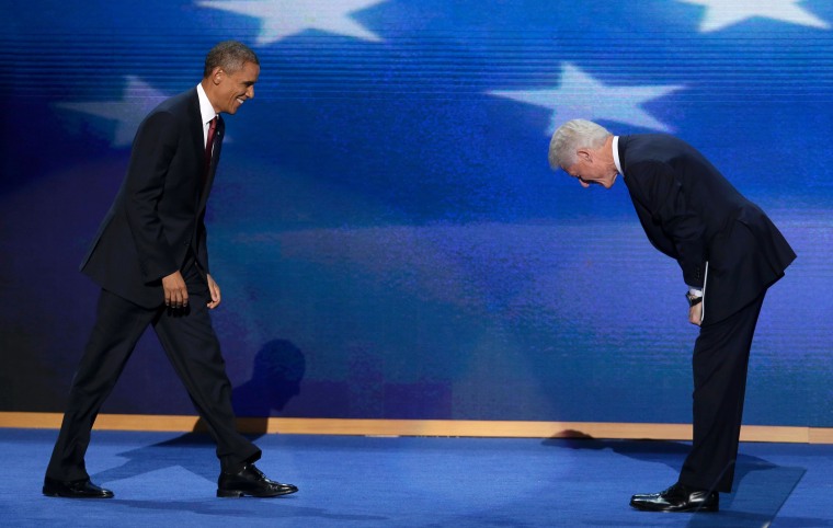 Final Spin: President Clinton hits it out of the park