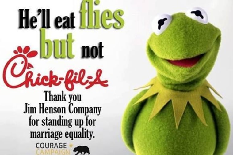 Muppets to Chick-fil-A: Cluck you!