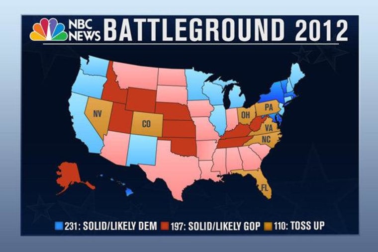 The shrinking battleground state map