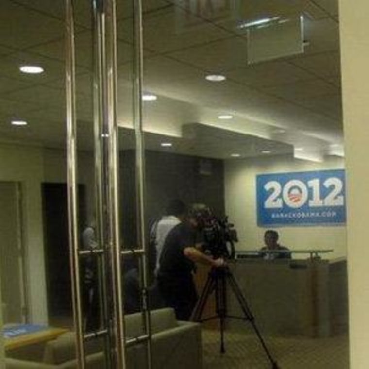 NBC Chicago got a tour of the Obama Campaign Headquarters.