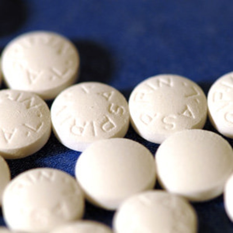 Put 'aspirin' between knees for contraception