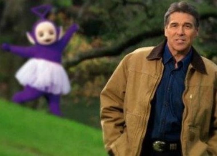 Rick Perry's latest ad is photobombed with a clever Photoshop