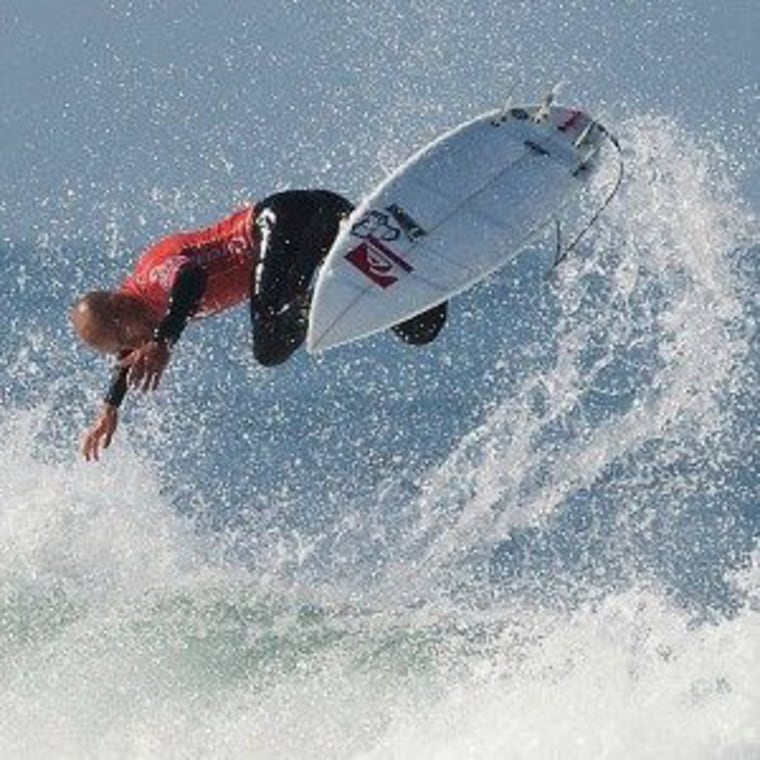 ASP champ Kelly Slater took his 11th world title in San Francisco on Monday.