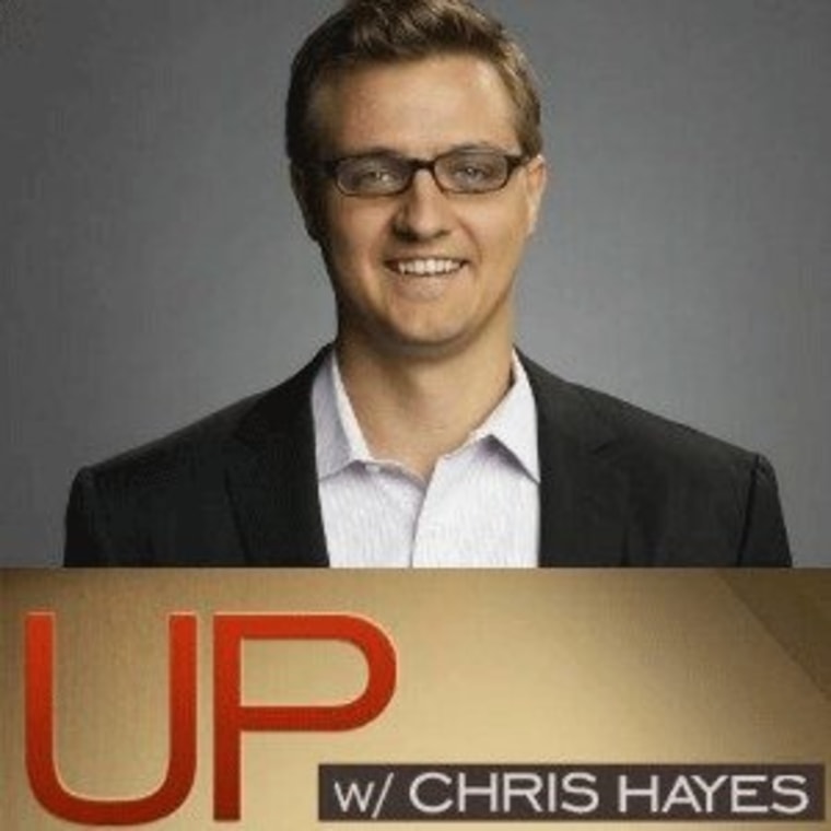Were you Up with Chris Hayes?