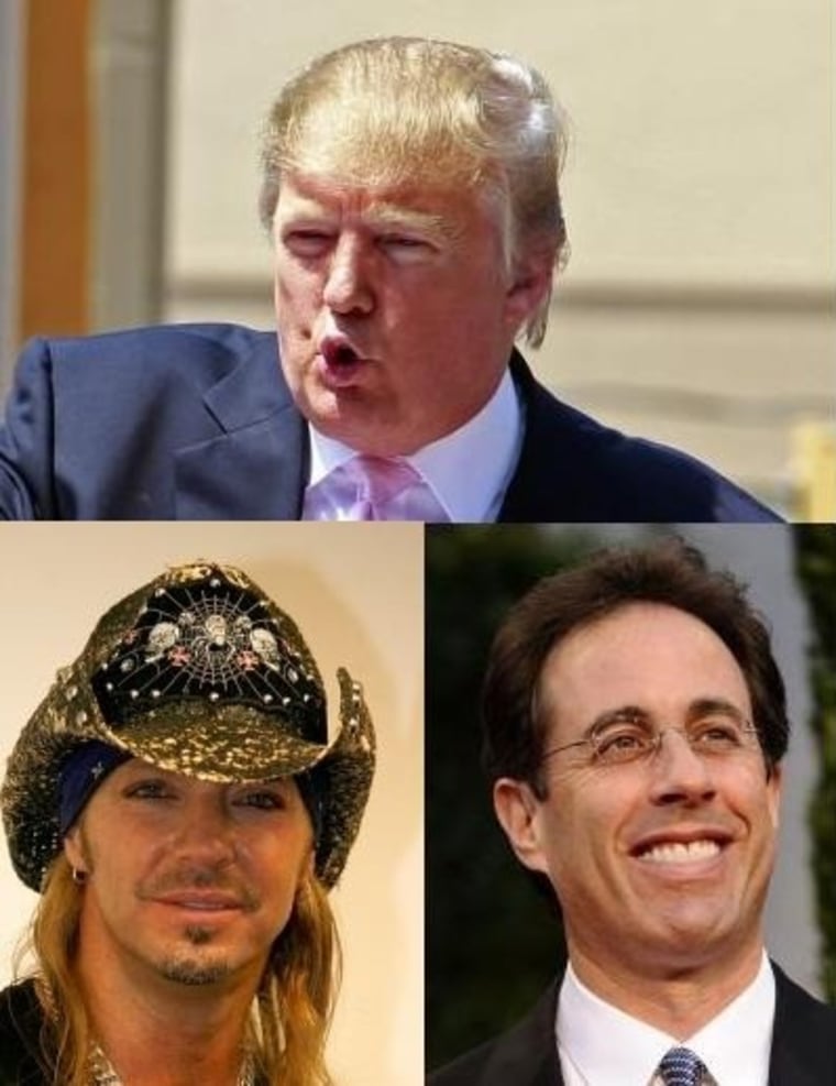 Seinfeld vs. Trump... and Bret Michaels?