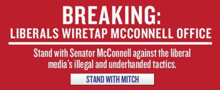 Team McConnell responds with loud noises