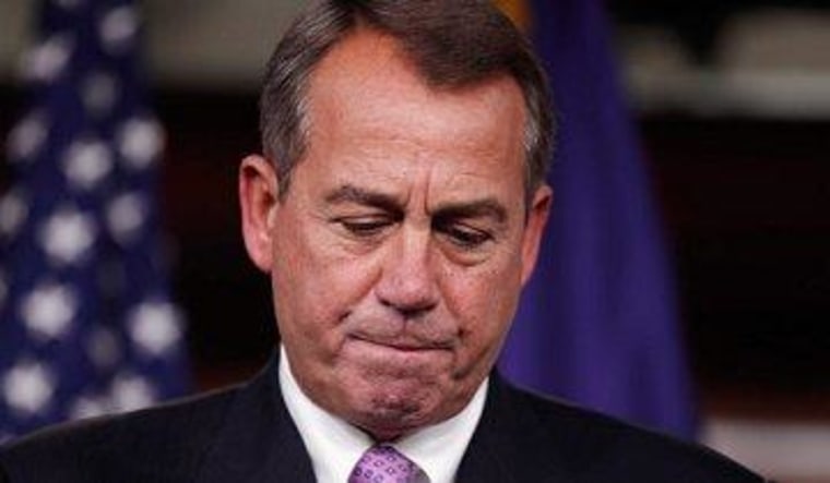 Boehner struggles with the economic basics