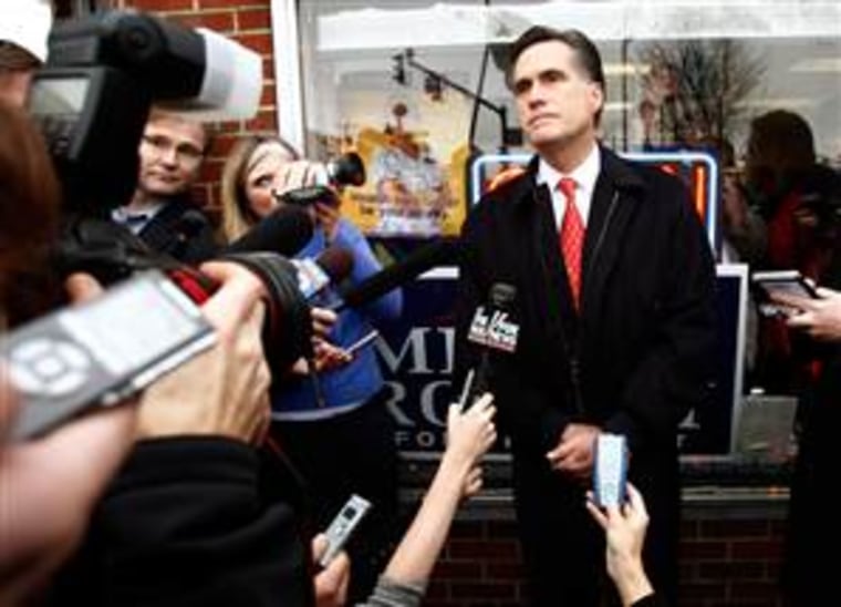 Romney reporters