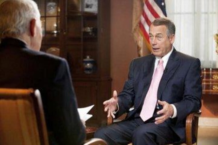 Boehner tries to rebrand failure, defend Congress' ineptitude