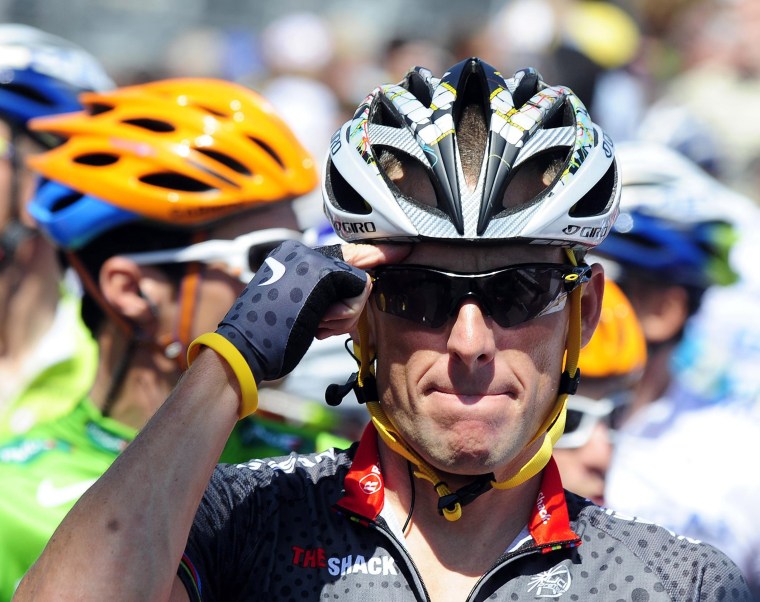Cycling - Lance Armstrong File Photo. File photo dated 04/07/2010 of Lance Armstrong. Issue date: Wednesday October 10, 2012. The United States Anti-Doping Agency says 11 of Lance Armstrong's former team-mates have testified against him, revealing ...
