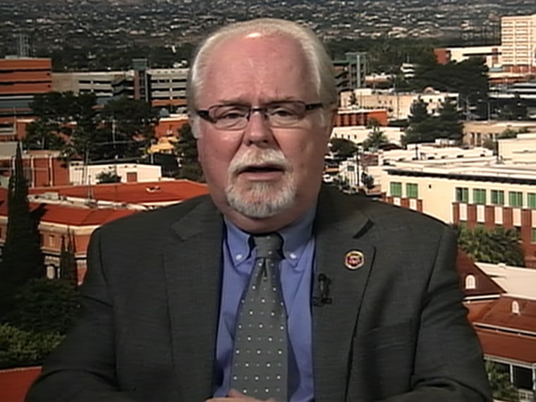 Rep. Ron Barber during an appearance on Andrea Mitchell Reports.