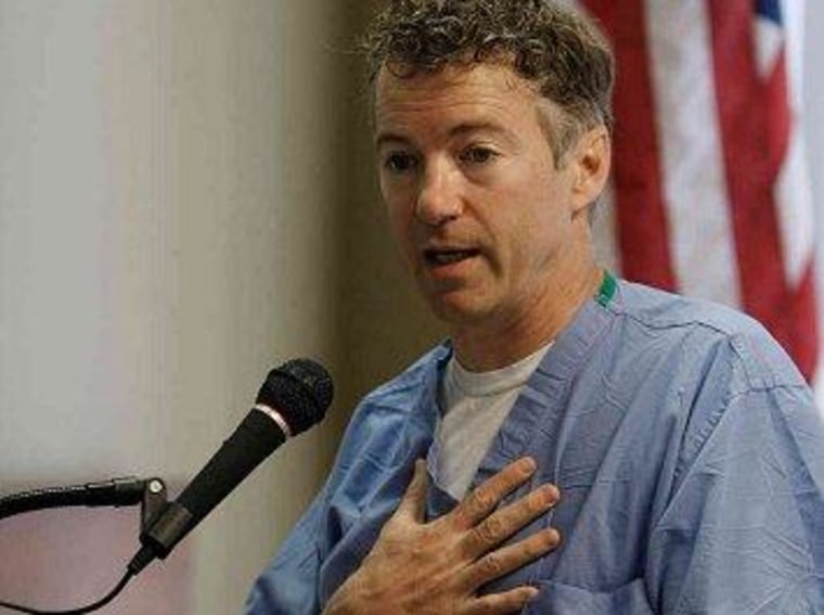 Rand Paul and support for 'minority rights'