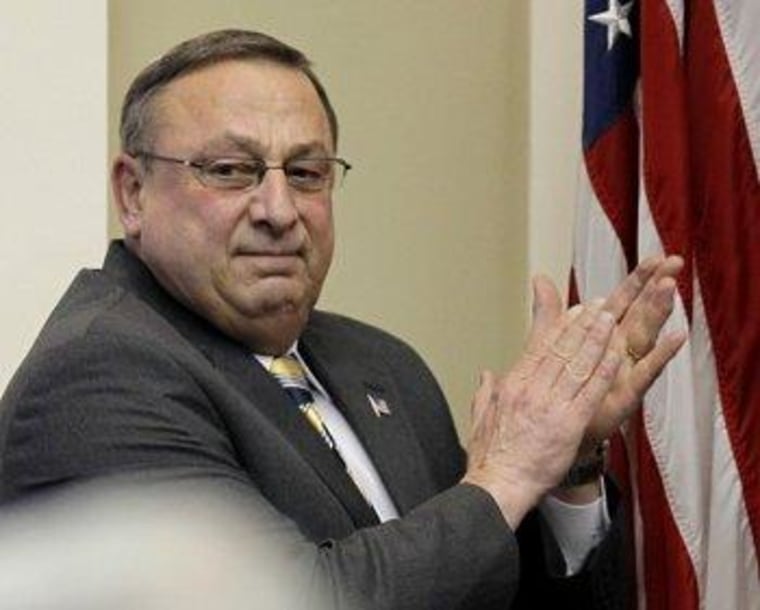 Maine's LePage targets clean-air safeguards